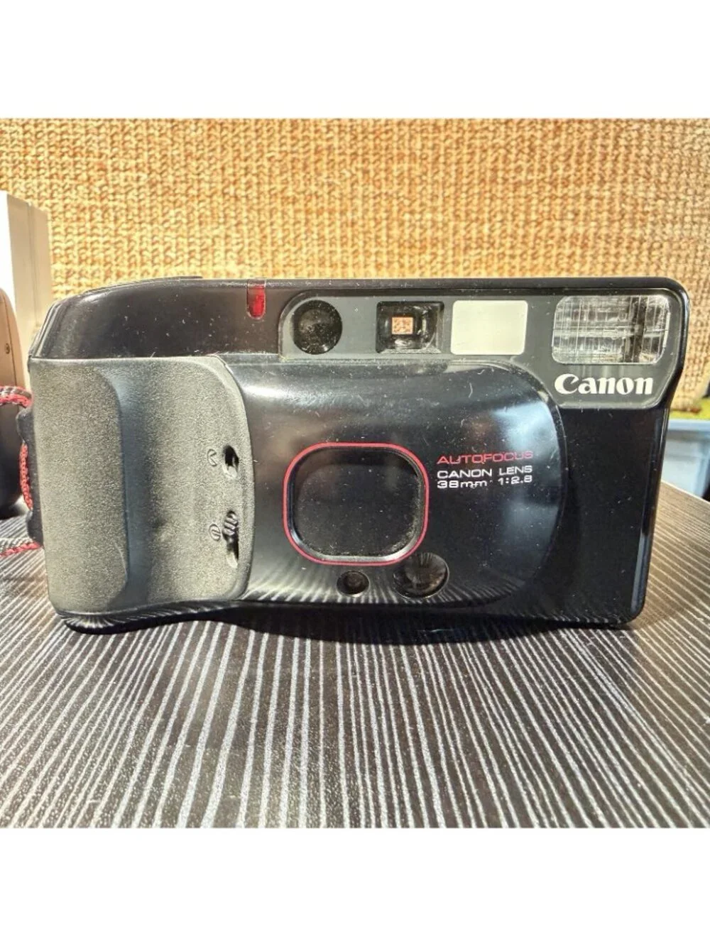 Canon Sure Shot Supreme 35mm Film Camera Untested